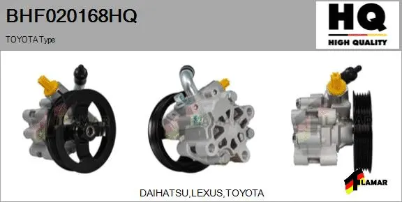 Hydraulic Pump, steering (BHF020168HQ)