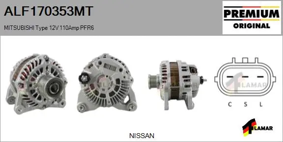 Alternator (ALF170353MT)