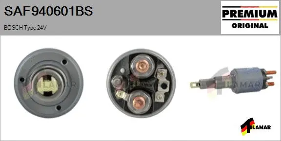 Solenoid Switch, starter (SAF940601BS)