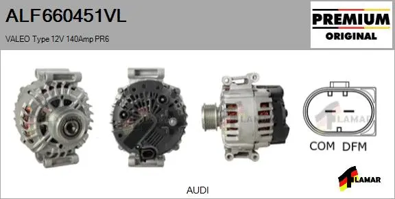 Alternator (ALF660451VL)
