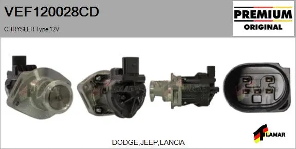 EGR Valve (VEF120028CD)