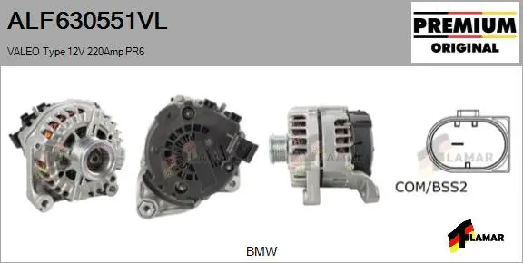 Alternator (ALF630551VL)