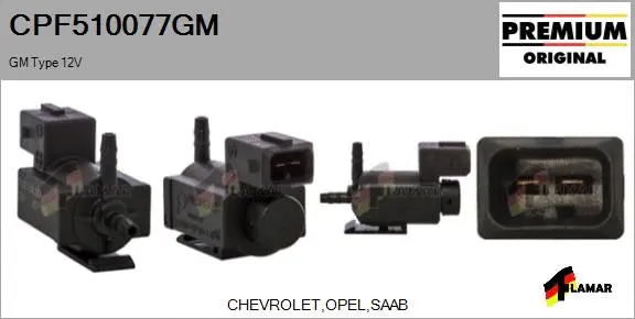 Pressure Converter, exhaust control (CPF510077GM)