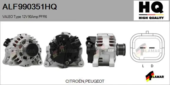 Alternator (ALF990351HQ)