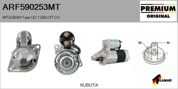 Starter (ARF590253MT)