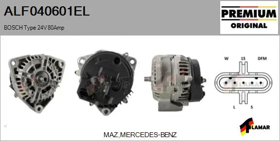 Alternator (ALF040601EL)