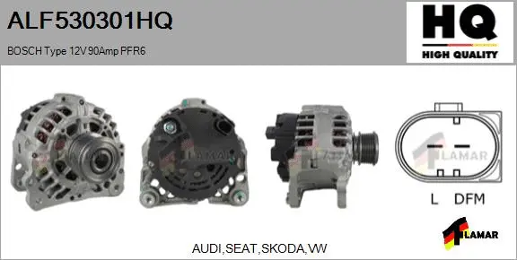 Alternator (ALF530301HQ)