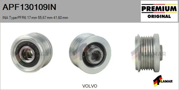 Belt Pulley, alternator (APF130109IN)