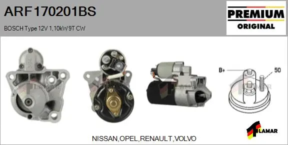 Starter (ARF170201BS)