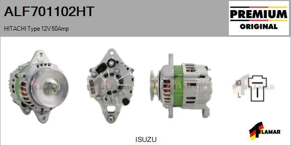 Alternator (ALF701102HT)