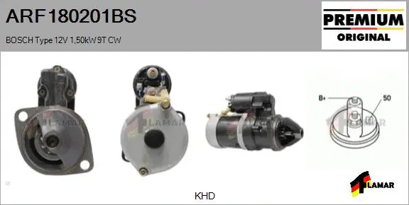 Starter (ARF180201BS)