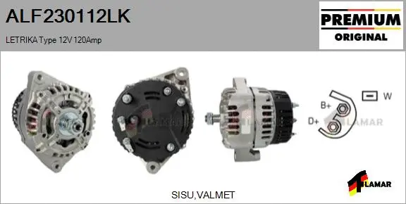 Alternator (ALF230112LK)