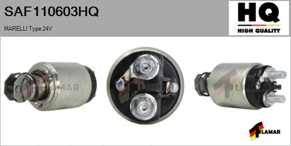 Solenoid Switch, starter (SAF110603HQ)