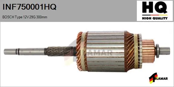 Armature, starter (INF750001HQ)