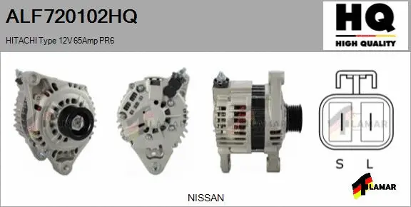 Alternator (ALF720102HQ)