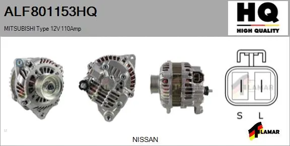 Alternator (ALF801153HQ)