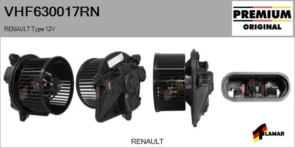 Interior Blower (VHF630017RN)