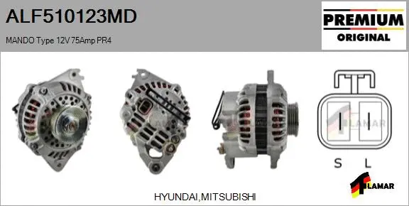 Alternator (ALF510123MD)