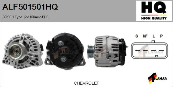 Alternator (ALF501501HQ)