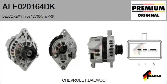 Alternator (ALF020164DK)
