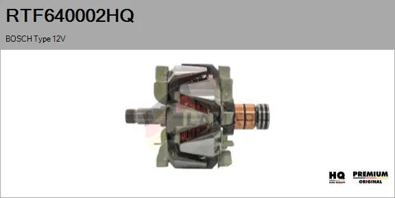 Rotor, alternator (RTF640002HQ)