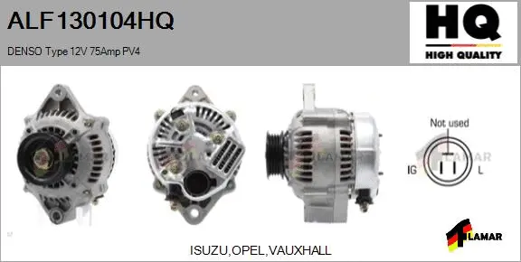 Alternator (ALF130104HQ)