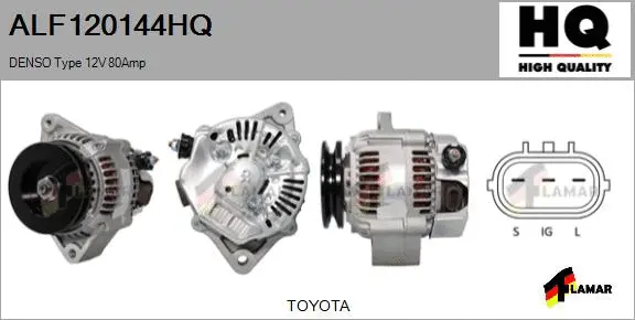 Alternator (ALF120144HQ)