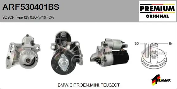 Starter (ARF530401BS)