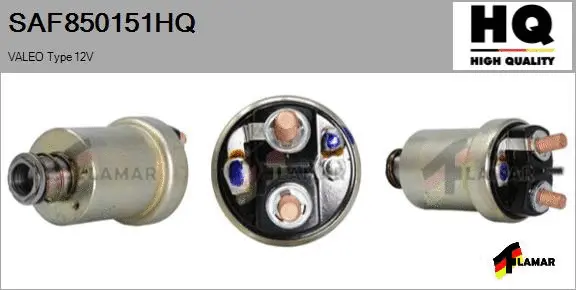 Solenoid Switch, starter (SAF850151HQ)