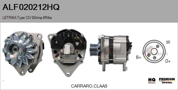 Alternator (ALF020212HQ)