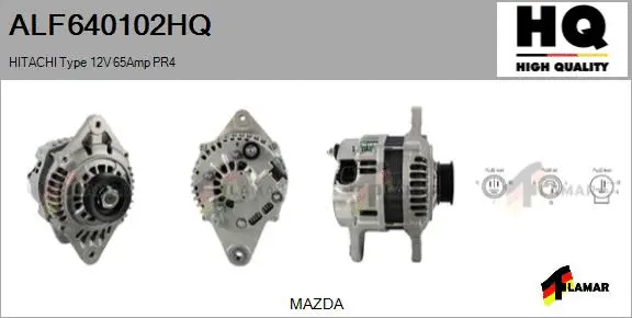 Alternator (ALF640102HQ)