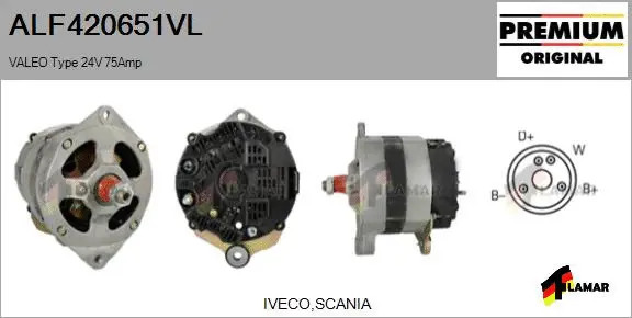 Alternator (ALF420651VL)