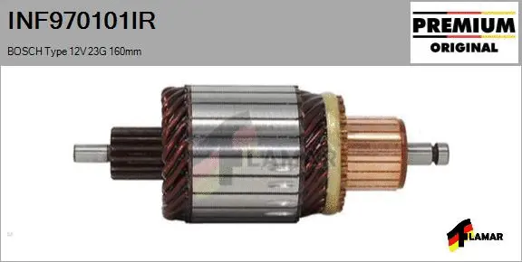 Armature, starter (INF970101IR)