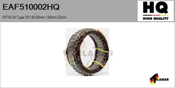 Stator, alternator (EAF510002HQ)
