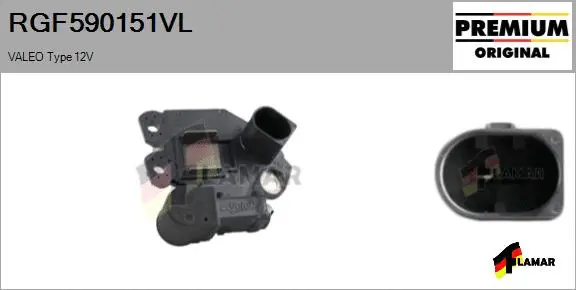 Alternator Regulator (RGF590151VL)
