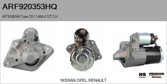 Starter (ARF920353HQ)