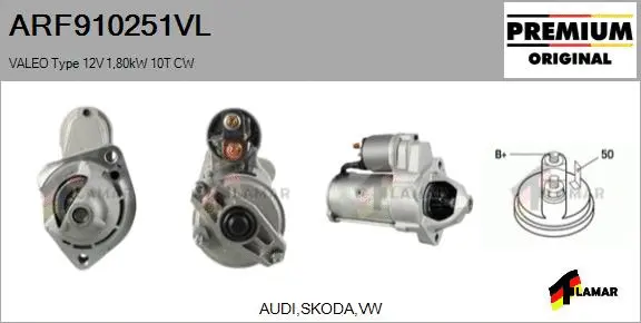 Starter (ARF910251VL)