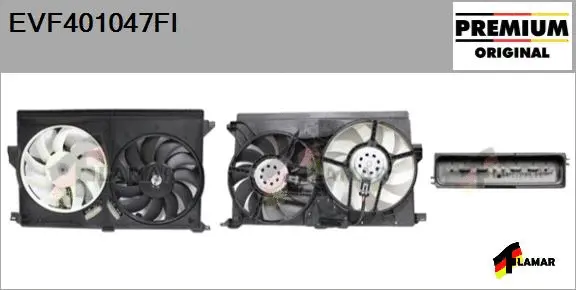 Electric Motor, radiator fan (EVF401047FI)