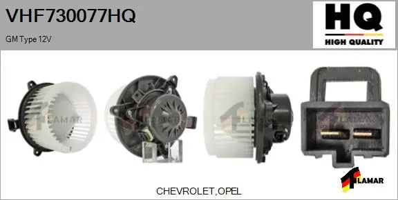 Interior Blower (VHF730077HQ)