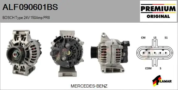 Alternator (ALF090601BS)