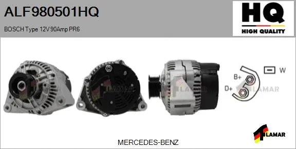 Alternator (ALF980501HQ)