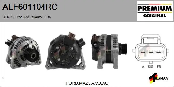 Alternator (ALF601104RC)