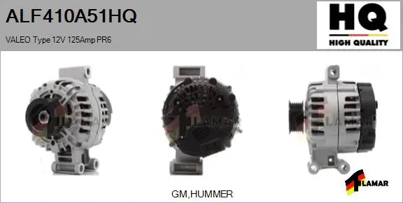 Alternator (ALF410A51HQ)