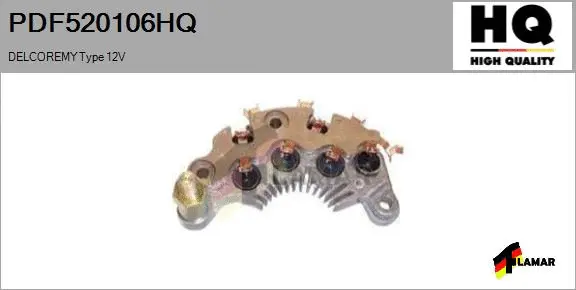 Rectifier, alternator (PDF520106HQ)