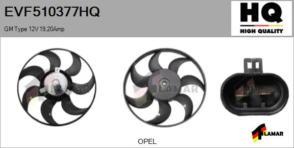 Fan, engine cooling (EVF510377HQ)