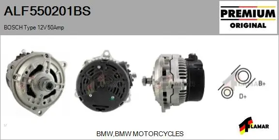 Alternator (ALF550201BS)