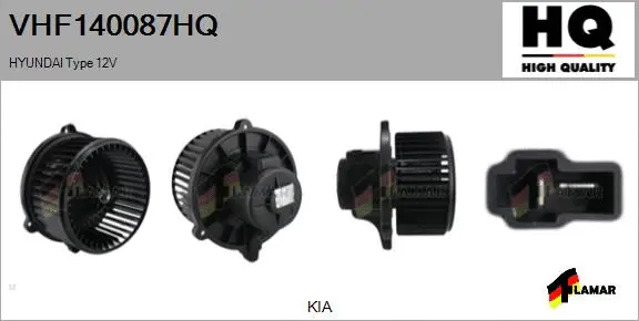 Interior Blower (VHF140087HQ)