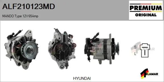 Alternator (ALF210123MD)