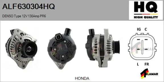 Alternator (ALF630304HQ)