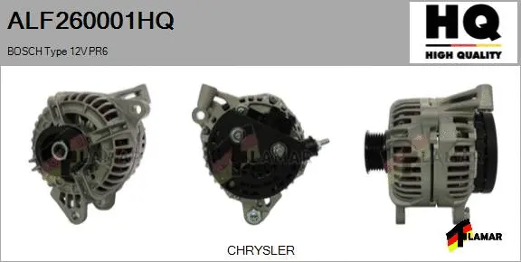 Alternator (ALF260001HQ)